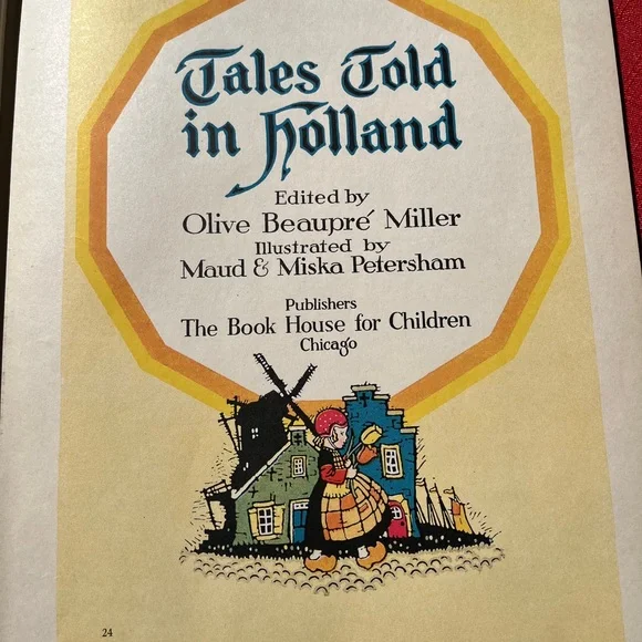 “Tales Told in Holland . . . My Travelship”.   1926 copyright, first edition. - Picture 2 of 3
